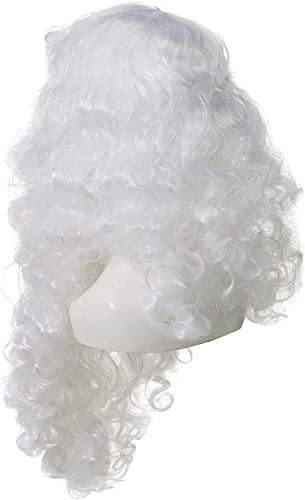 Rubie's Santa Beard and Wig Set, White, One Size