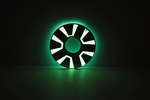 ChuckIt! Zipflight Flyer Dog Frisbee Toy Floats; Gentle On Dog's Teeth And Gums; Glow In The Dark Medium