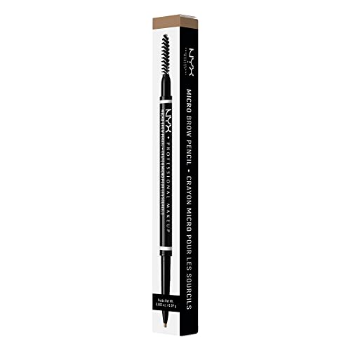 NYX PROFESSIONAL MAKEUP Micro Brow Pencil, Eyebrow Pencil - Rich Auburn