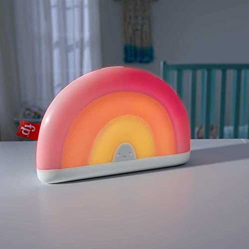 Fisher-Price Sound Machine Soothe and Glow Rainbow With Lights Music And Volume Control For Newborns And Up