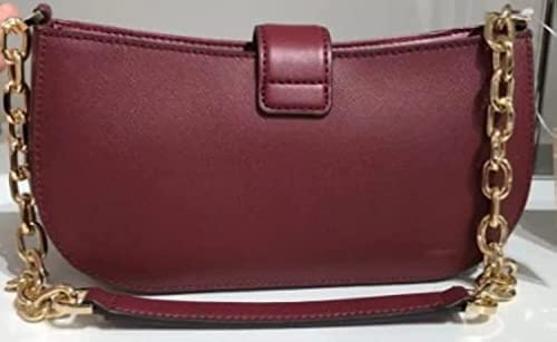 Michael Kors Carmen XS Leather Pouchette Shoulder Bag (Mulberry)