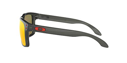 Oakley Men's Holbrook Sunglass, Grey Smoke/Prizm Ruby