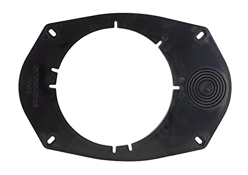 Scosche Compatible with Select Import and Domestic Vehicles Universal 6' x 9' to 5.25' - 6.5' Speaker Adapters (1 Pair) SA69, black