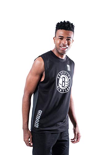 Ultra Game NBA Brooklyn Nets - Kyrie Irving Mens Active Tank Top, Team Color, Large