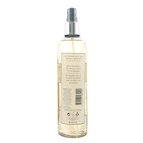 Vera Wang Embrace Body Mist for Women Marigold and Gardenia Scent, 8 Ounce Body Mist Spray Dreamy Floral and Warm Fragrance