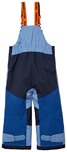 Helly-Hansen unisex child Helly Hansen Kids Rider 2 Insulated Waterproof Windproof Breathable Bib Ski Pants Overalls, 625 Blue Fog, 5T US
