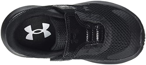 Under Armour Baby Boys Surge 3 Alternate Closure Running Shoe, (003) Black/Black/Black, 7 Infant