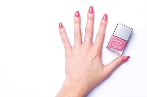 butter LONDON Patent Shine 10X Nail Lacquer, Gel-Like Finish, Chip-Resistant Formula, 10-Free Formula, Cruelty-Free, Polymer Technology, Coming Up Roses
