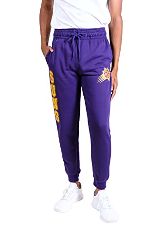 Ultra Game NBA Men's Super Soft Team Jogger Sweatpants, Phoenix Suns, Team Color, XX-Large