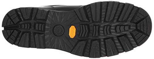 UGG Men's Kirkson Boot, Black Leather, Size 10