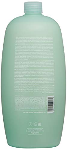 Alfaparf Milano Semi Di Lino Scalp Relief Low Shampoo for Sensitive Skin - Sulfate Free Shampoo - Soothes, Brings Comfort and Hydrates - Itch Relief - Professional Salon Quality - 33.8 Fl Oz