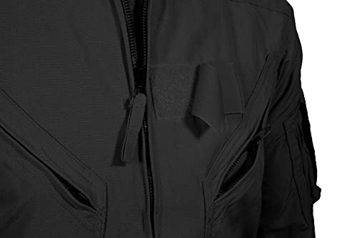 Propper Men's CWU 27/P Nomex Flight Suit, Black, 36 Long