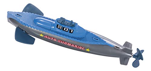 Toysmith NeatO! Classic Toys Wind Up Diving Submarine