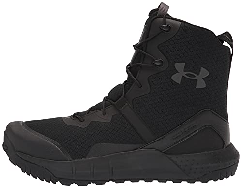 Under Armour Men's Micro G Valsetz Military and Tactical Boot, Black (001)/Black, 13 M US