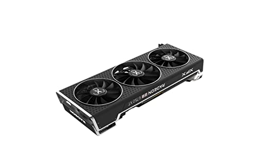 XFX Speedster QICK319 Radeon RX 6750XT Ultra Gaming Graphics Card with 12GB GDDR6 HDMI 3xDP, AMD RDNA 2 RX-675XYLUDP