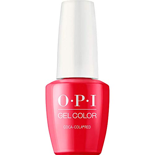 OPI GelColor, Coca-Cola® Red, Red Gel Nail Polish, 0.5 fl oz