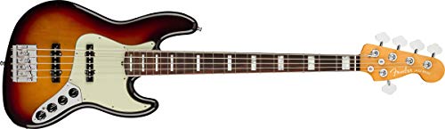 Fender American Ultra 5-String Jazz Bass, Ultraburst, Rosewood Fingerboard
