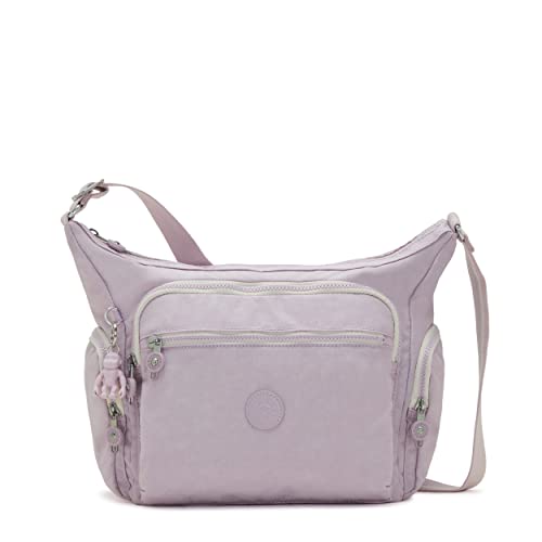 Kipling Women's Gabbie Crossbody, Lightweight Everyday Purse, Casual Shoulder Bag, Gentle Lilac