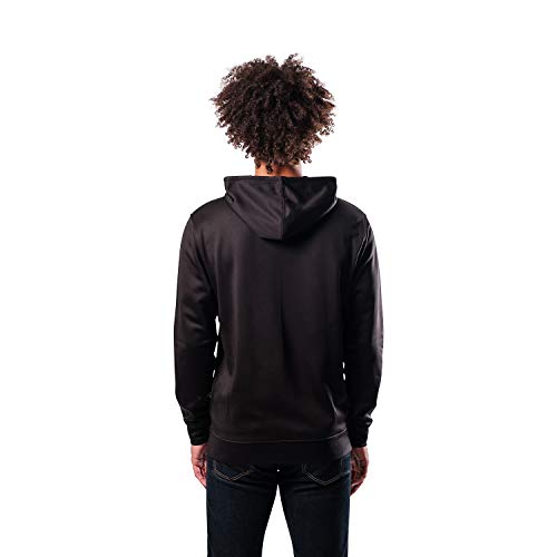 Ultra Game mens Poly Midtown NBA Men s Fleece Hoodie Pullover Sweatshirt, Black, Small US