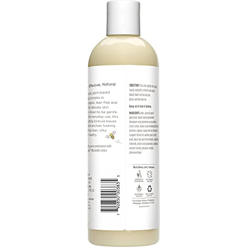Burt's Bees Baby Shampoo and Wash, Fragrance Free and Tear Free Baby Soap - 12 Ounce Bottle - Pack of 3