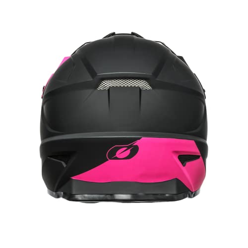 O'Neal 1SRS Adult Helmet Solid, Black/Pink, S