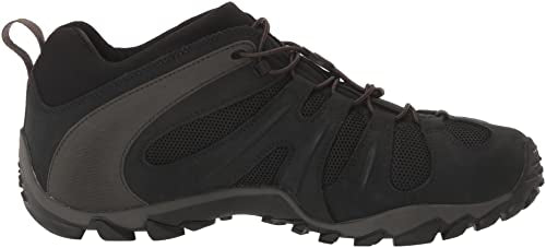 Merrell Men's CHAM 8 Stretch Hiking Shoe, Black,11.5 M US