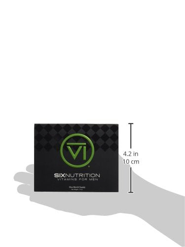 Six Nutrition - Vitamins for Men One Month Supply - 25 Pouches