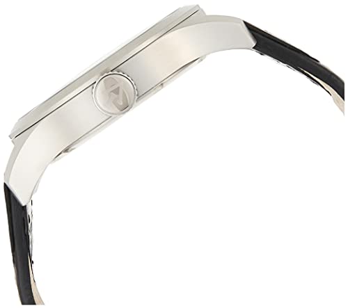 Invicta Men's 0764 I-Force Stainless Steel Watch with Black Leather Band