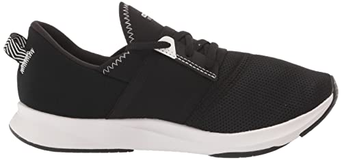 New Balance Women's Dynasoft Nergize V3 Cross Trainer, Black/White, 6