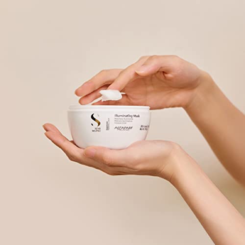 Alfaparf Milano Semi Di Lino Diamond Illuminating Hair Mask, Normal Hair, 6.98 oz