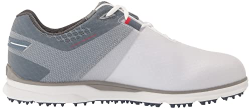 FootJoy Men's Pro|sl Sport Golf Shoe, White/Blue Fog, 10.5