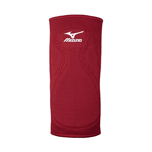 Mizuno Youth Slider Kneepad, Cardinal