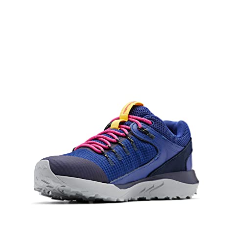 Columbia Womens Trailstorm Hiking Shoe, Dark Sapphire/Wild Fuchsia, 9 US