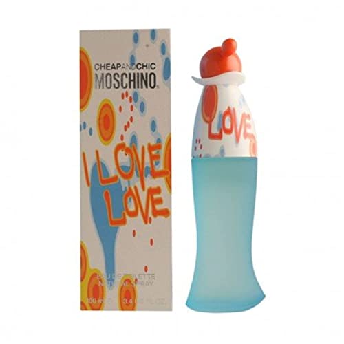 I Love Love By MOSCHINO FOR WOMEN 3.4 fl oz Eau De Toilette Spray