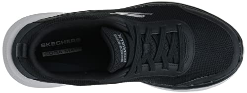 Skechers Men's Gowalk 6-Athletic Workout Walking Shoes with Air Cooled Foam Sneakers, Black/White 2, 9