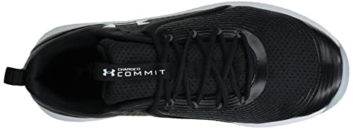 Under Armour Men's Charged Commit Tr 3, Black (001)/White, 12.5 M US