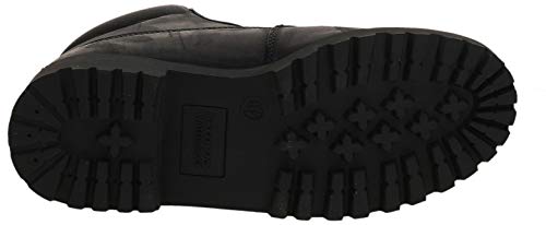 Skechers Men's Sergeants Verdict Chukka Boot,Black Waterproof Oiled Smooth Leather,10 M US