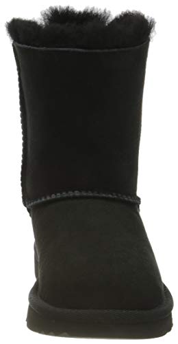 UGG Kids' Bailey Bow II Boot, Black, 2