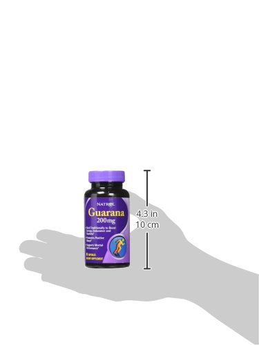 Natrol Guarana 200mg Capsules, 90 Count