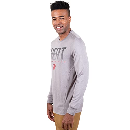 Ultra Game -NBA Men's Active Long Sleeve Pullover T-Shirt Medium