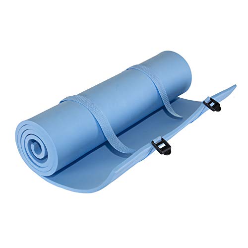 Stansport Pack Lite Camping and Backpacking Sleeping Pad (503-B), Full Length, Blue