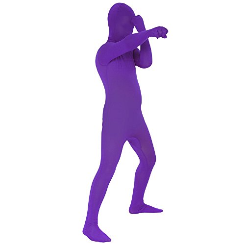 Morphsuits Purple Original Kids Costume - Size Small 3'-3'5 (91cm-104 cm) (KSPUS)
