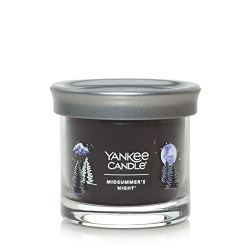 Yankee Candle MidSummer's Night Scented, Signature 4.3oz Small Tumbler Single Wick Candle, Over 20 Hours of Burn Time