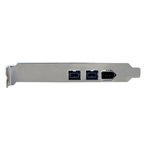 StarTech.com 3 Port 2b 1a 1394 PCI Express FireWire Card Adapter - 1394 FW PCIe FireWire 800 / 400 Card (PEX1394B3)