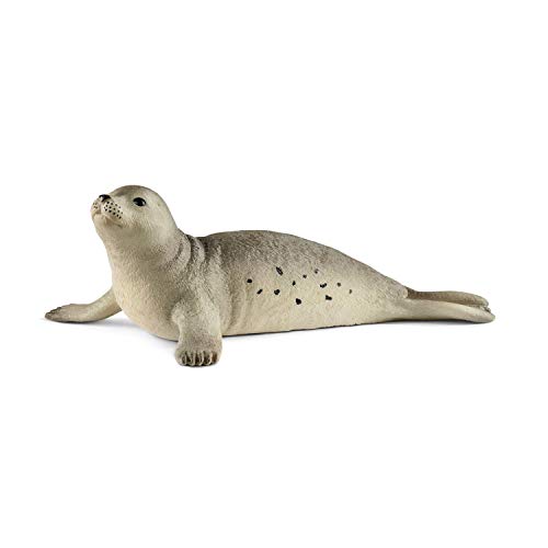 Schleich Wild Life, Realistic Ocean and Marine Animal Toys for Boys and Girls, Seal Toy Figurine, Ages 3+