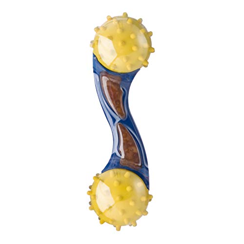 Hartz Chew 'n Clean Bounce and Bite Bacon Flavored Dental Dog Chew Toy and Treat - Large