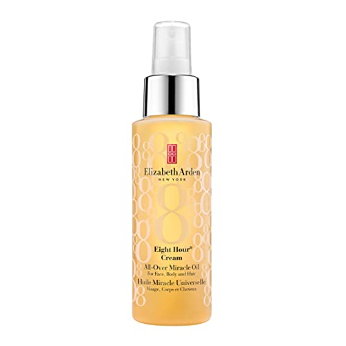 Elizabeth Arden Eight Hour Cream, All-Over Miracle Oil,Face, Body and Hair Oil, 3.4 Oz