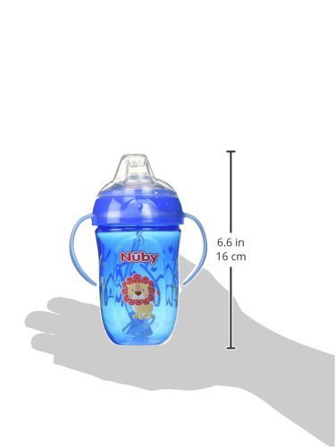 Nuby 360 2 Handle Comfort Cup, Girl, 9 Ounce, 1 Count