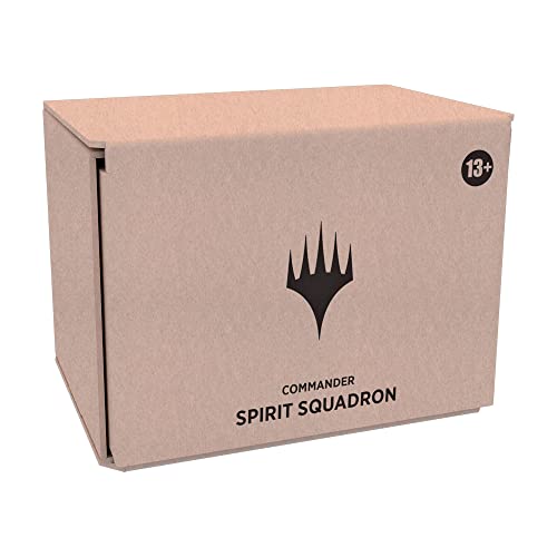 Magic The Gathering Innistrad: Crimson Vow Commander Deck – Spirit Squadron (White-Blue) | Minimal Packaging Version