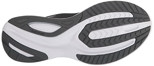 11 Saucony Men's Guide 15 Running Shoe, Black/White